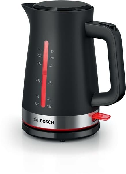 Bosch TWK4M223 vattenkokare 1,7 L 2400 W Svart