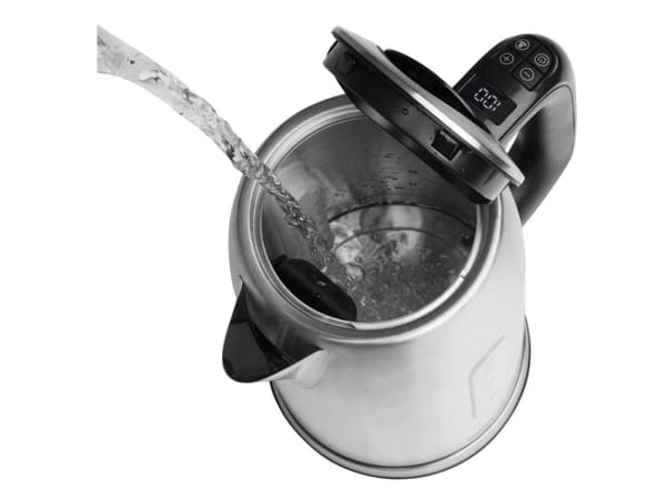 Sencor SWK1760BK, 1,7 L, 2400 W, Musta, Metalli, Säädettävä termostaatti, Veden tason ilmaisin
