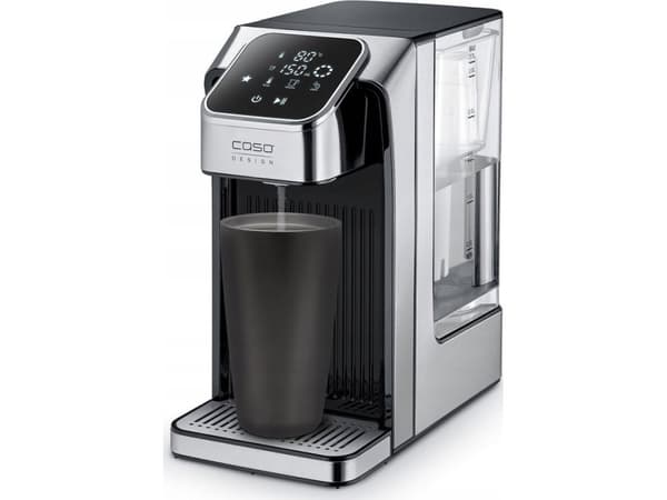Virdulys Caso Turbo Hot Vanduo Dispenser | HW 770 Advanced | Vanduo Dispenser | 2600 W | 2.7 L | Plastic/Stainless Steel | Juodas/Stainless Steel