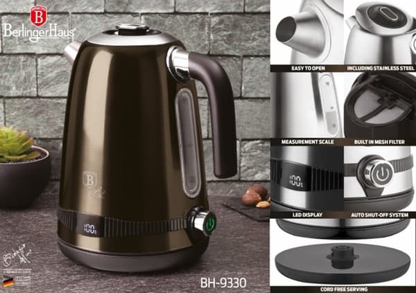 ELKEDEL 1,7L BERLINGER HAUS BH-9330