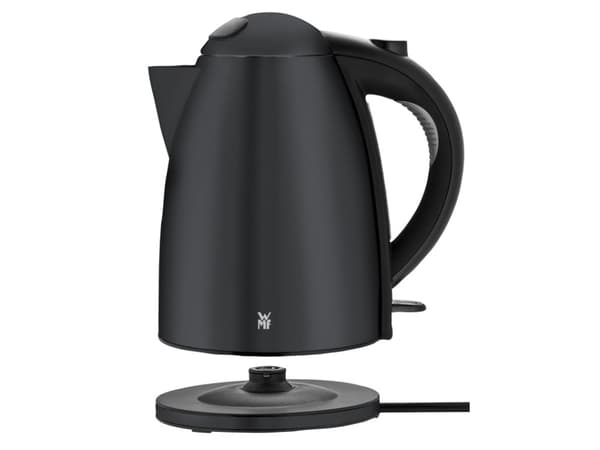 WMF Stelio 0413020072, 1,7 l, 2400 W, Svart, Rostfritt stål, Vattennivå indikator, Överhettningsskydd
