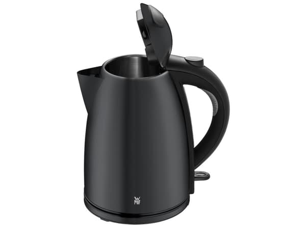 WMF Stelio 0413020072, 1,7 l, 2400 W, Svart, Rostfritt stål, Vattennivå indikator, Överhettningsskydd