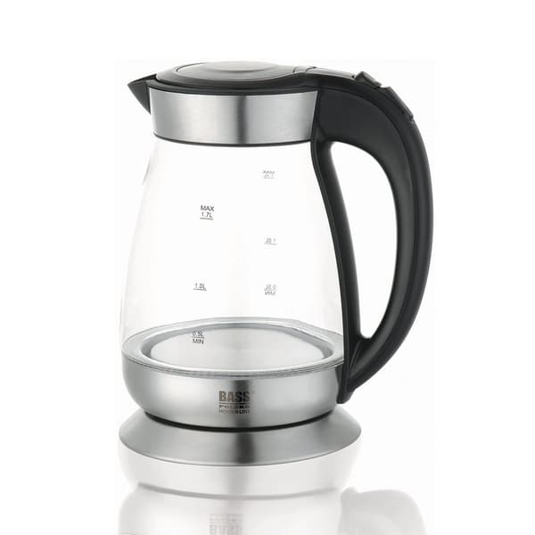 Elkedel, glas, 1,7 l