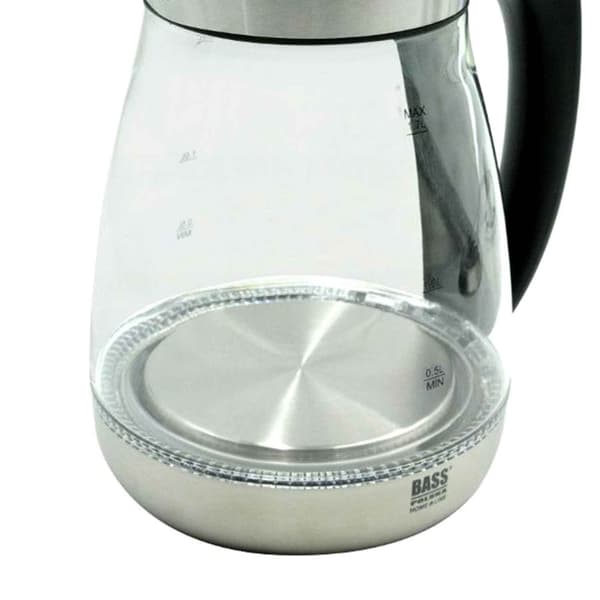 Elkedel, glas, 1,7 l