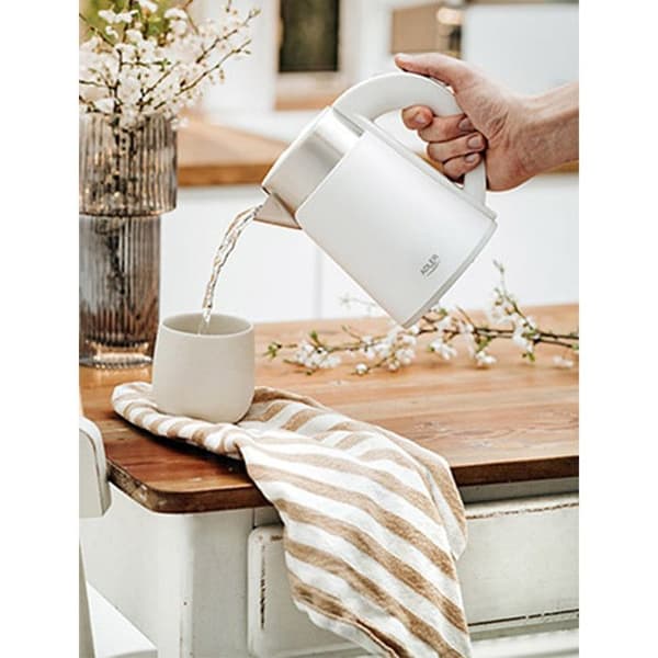 Adler AD1372W 0,6 liters vattenkokare - 800W