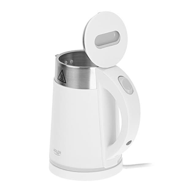 Adler AD1372W 0,6 liters vattenkokare - 800W