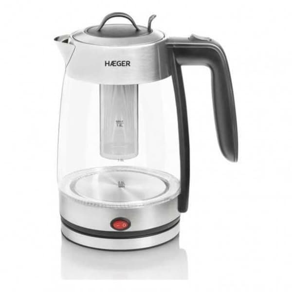 Vattenkokare - Haeger - Perfect Tea - 2200 W - 1,8 L - Sladdlös upphällning
