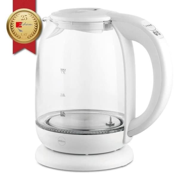 ELDOM C510B LUMI KETTEL 1,7 L VIT 2200 W