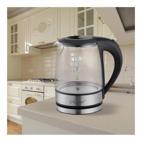 Maestro 1,2L vattenkokare i glas MR062