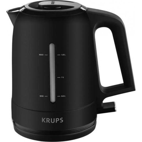 KRUPS BW2448 PRO 1.6L 2400W vattenkokare med ljusströmbrytare - Svart