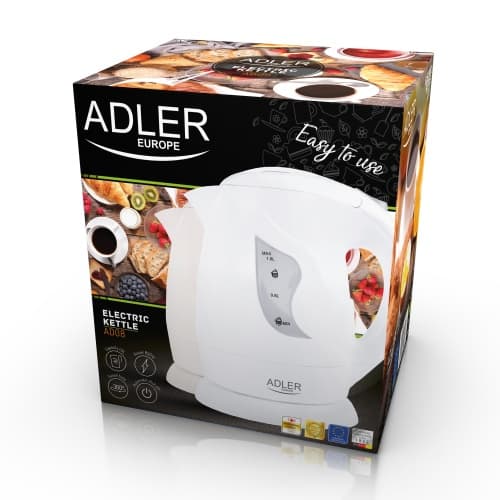 AD 08 beige Muovinen vedenkeitin 1,0 L