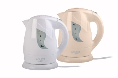AD 08 hvid Plastikkedel 1,0 L