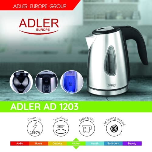 AD 1203 Metalkedel 1,0 L