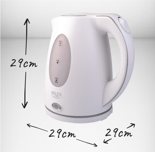 AD 1207 Muovinen vedenkeitin 1,5 L