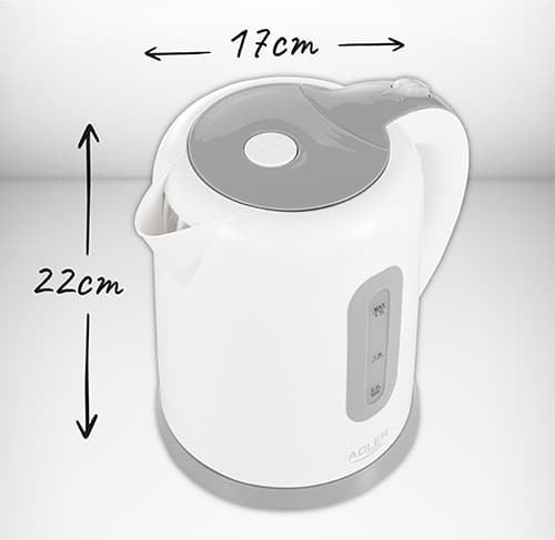 AD 1234 Plastkedel 1,7 L
