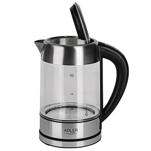 AD 1247 Glaskedel 1,7 L med temperaturkontrol.