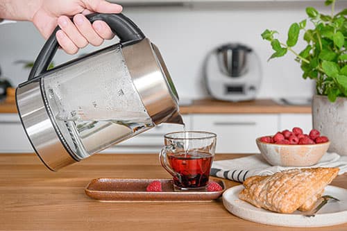AD 1247 Glaskedel 1,7 L med temperaturkontrol.