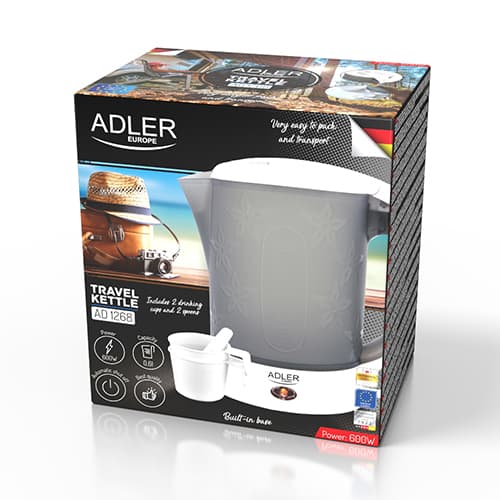 AD 1268 Plastkedel 0,6 L - rejse