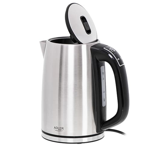AD 1340 Metalkedel 1,7L med LCD & temperaturkontrol