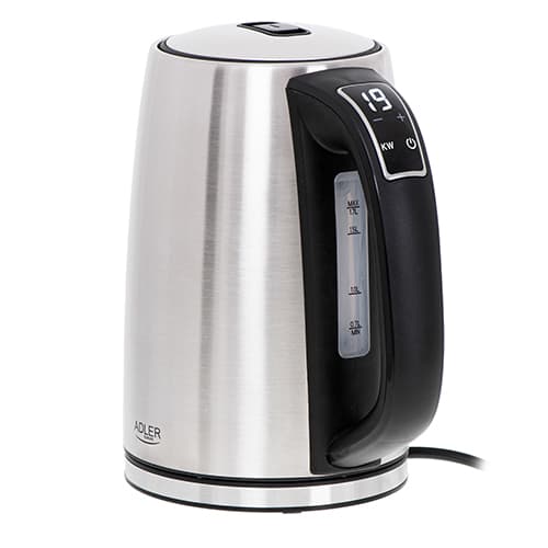 AD 1340 Metalkedel 1,7L med LCD & temperaturkontrol