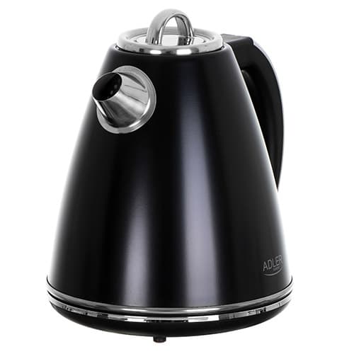 AD 1343 musta Metallinen vedenkeitin 1,5 L STRIX