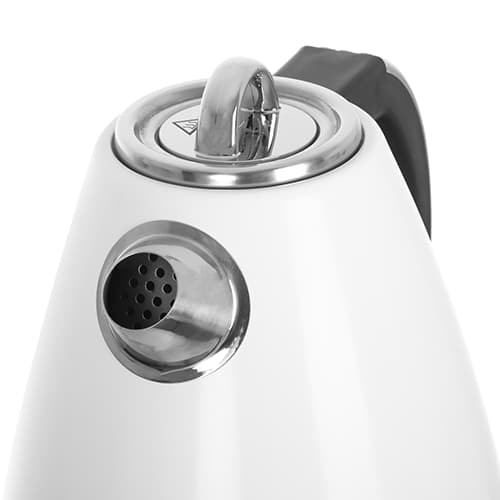 AD 1343 hvid Metal elkedel 1,5 L STRIX