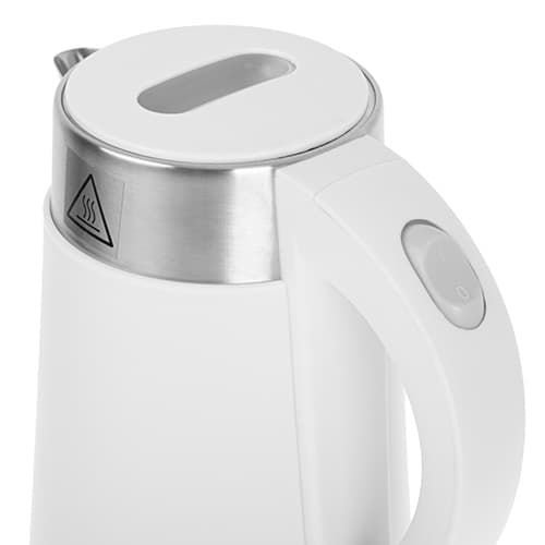 AD 1372 hvid Metal elkedel 0,6L