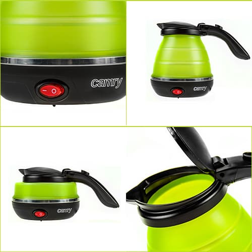 CR 1265 Silikon vattenkokare 0,5 L - turist