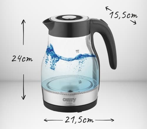 CR 1300 Glaskedel 1,7 L