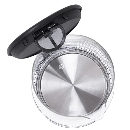 MS 1301 sort Glaskedel 1,7 L med temperaturkontrol
