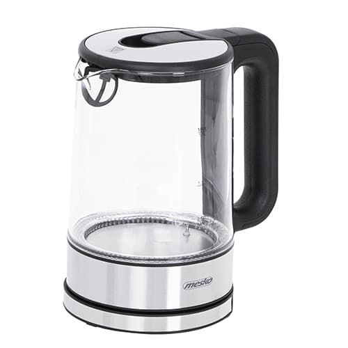 MS 1301 sort Glaskedel 1,7 L med temperaturkontrol