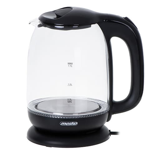 MS 1302 sort Glaskedel 1,7 L