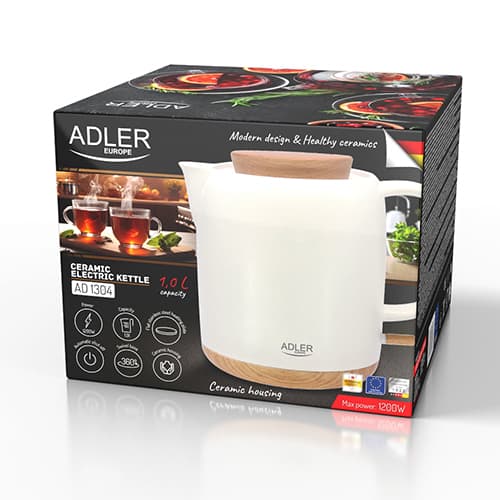 AD 1304 Keramisk elkedel 1,0L