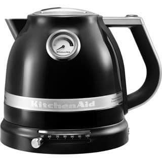 Vattenkokare - KITCHEN AID - Retro svart - 2400 Watt - 1,5L - Dubbla väggar - Justerbar temperatur