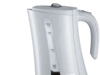 Severin WK 3480, 1.7 L, 3000 W, White, Glass, Plastic, Stainless steel, Adjustable thermostat, Water level indicator