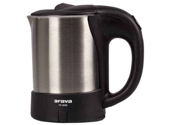 Orava VK-2050, 0,5 L, 1000 W, Musta, Ruostumaton teräs, Ruostumaton teräs, Ylikuumenemissuoja