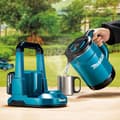 Miniatyrbild 2 av 2: 36V MAKITA vattenkokare - DKT360Z - Håll varm funktion - Rostfritt stål - Batteri