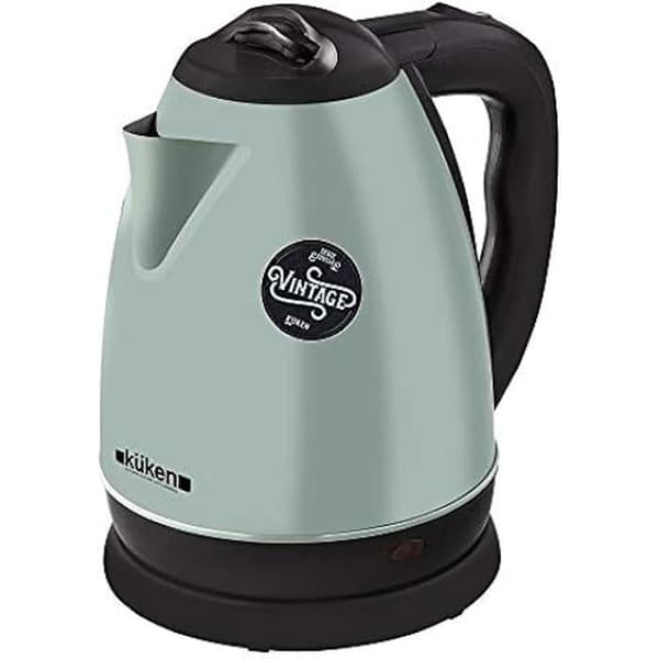 Vattenkokare - KUKEN - Vintage - Rostfritt stål - 2 L - 1500 W