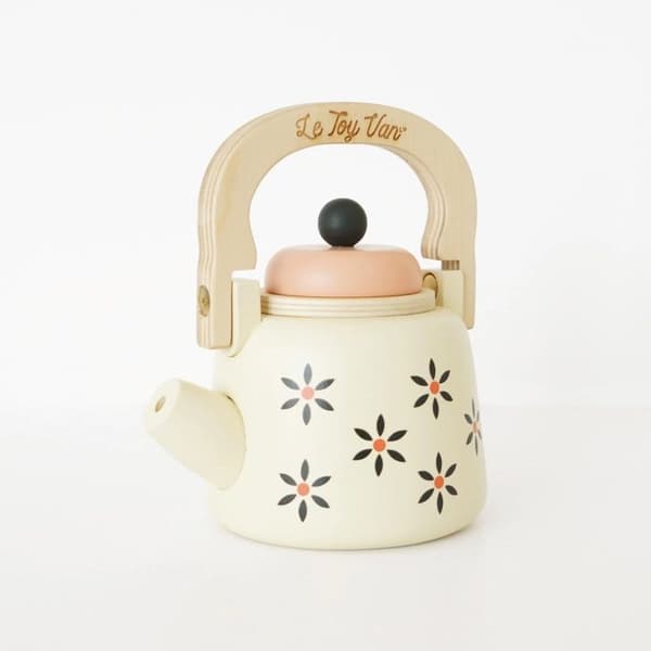 Vintage beige vattenkokare