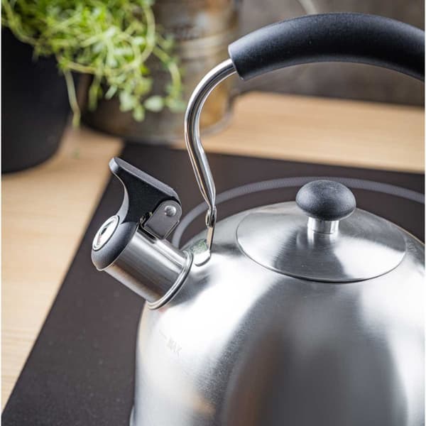 KEDEL 2,5L MED FLØJTE KINGHOFF KH-1859 SØLV