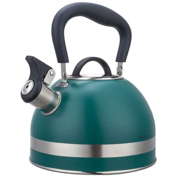KEDEL 1,8L MED FLØJTE KINGHOFF KH-1855 grøn