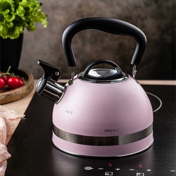 KEDEL 1,8L MED FLØJTE KINGHOFF KH-1856 pink