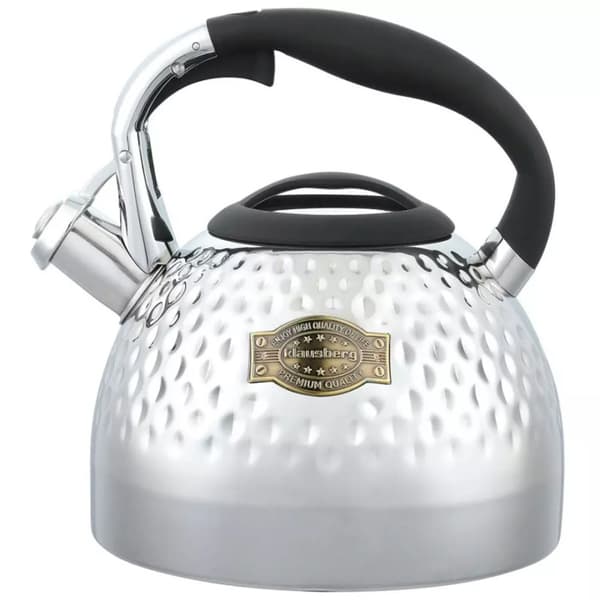 STÅLKEDEL MED FLØJTE 3L KLAUSBERG KB-7644