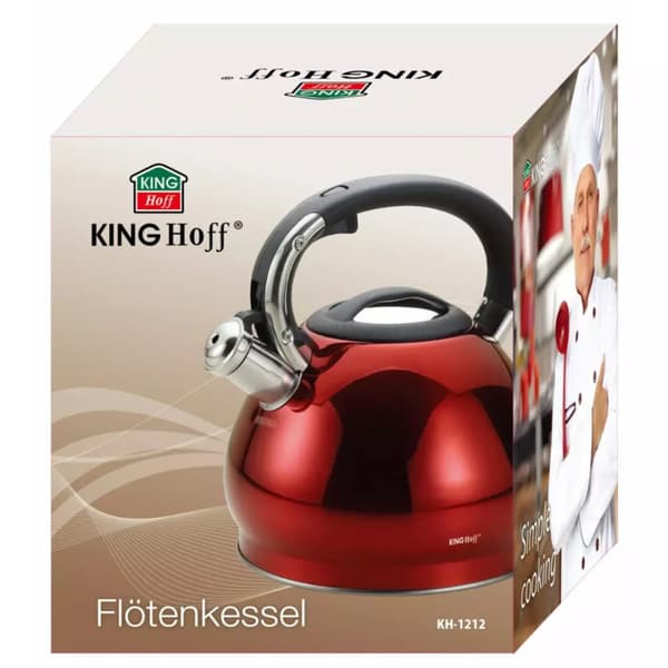 Kedel med fløjte Kinghoff 3,4L KH-1212