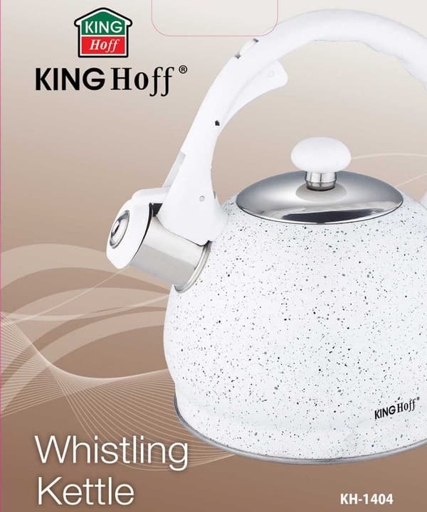 KEDEL MED FLØJTE 2L KINGHOFF KH-1404 MARMOR