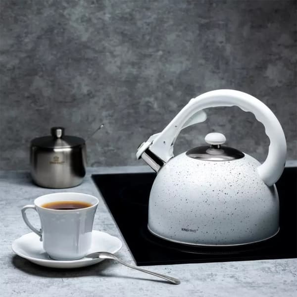 KEDEL MED FLØJTE 2.6L KINGHOFF KH-1407 MARMOR
