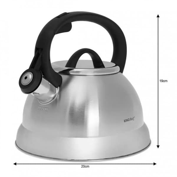 KEDEL 2,3L MED FLØJTE KINGHOFF KH-3774