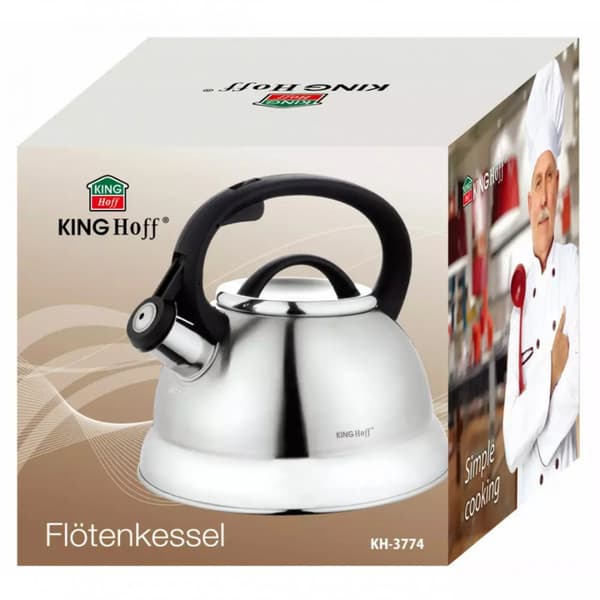 KEDEL 2,3L MED FLØJTE KINGHOFF KH-3774
