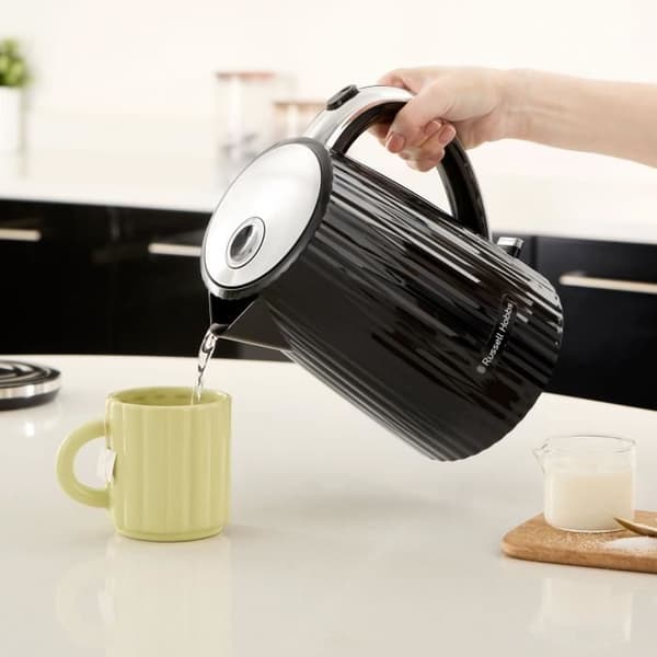 Vattenkokare - RUSSELL HOBBS - EDEN - 2400 W - 1,7 L - Svart