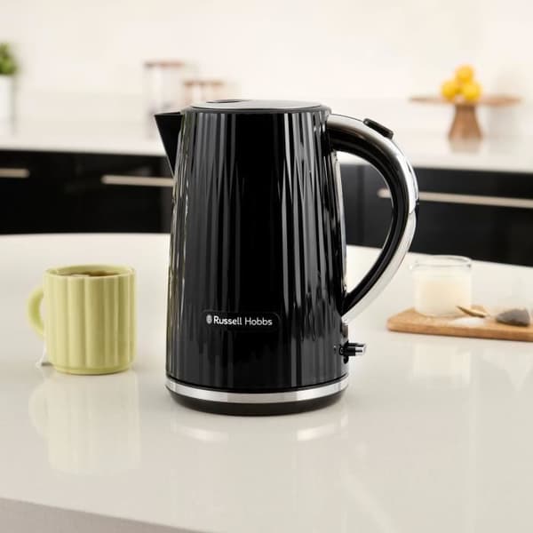 Vattenkokare - RUSSELL HOBBS - EDEN - 2400 W - 1,7 L - Svart